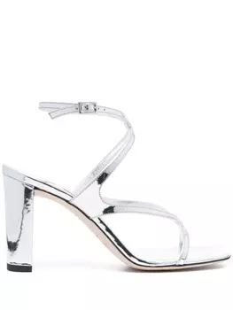 Jimmy Choo босоножки Azie 85, серебристый