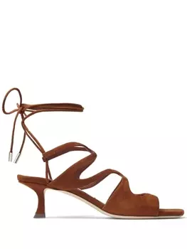 Jimmy Choo босоножки Azure 50, коричневый