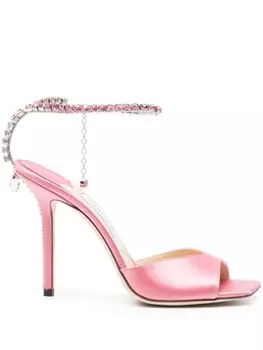 Jimmy Choo босоножки Saeda 100, розовый