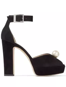Jimmy Choo босоножки Socorie 120, черный