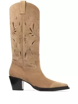 Jimmy Choo ботильоны Cece 60, нейтральный цвет