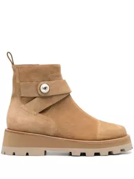 Jimmy Choo ботильоны Мина, коричневый