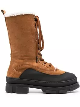 Jimmy Choo ботинки Aldea на шнуровке, коричневый