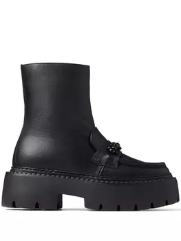 Jimmy Choo ботинки Bryer с кристаллами, черный