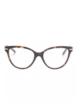 Jimmy Choo Eyewear очки 3001B в оправе 'кошачий глаз', золотой