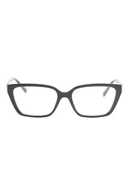 Jimmy Choo Eyewear очки JC3008 в прямоугольной оправе, черный