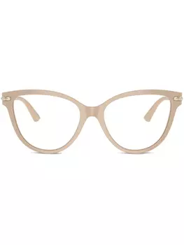 Jimmy Choo Eyewear очки в оправе 'кошачий глаз', нейтральный