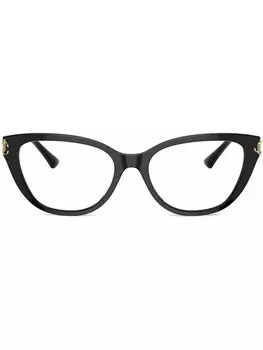 Jimmy Choo Eyewear очки в оправе 'кошачий глаз', черный