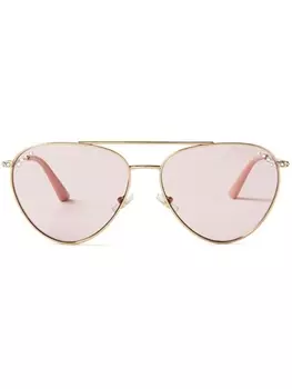 Jimmy Choo Eyewear солнцезащитные очки Ary, золотистый