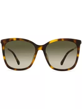 Jimmy Choo Eyewear солнцезащитные очки Nerea, коричневый