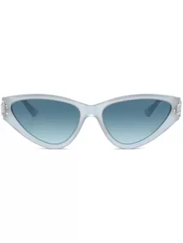 Jimmy Choo Eyewear солнцезащитные очки в оправе 'кошачий глаз', синий