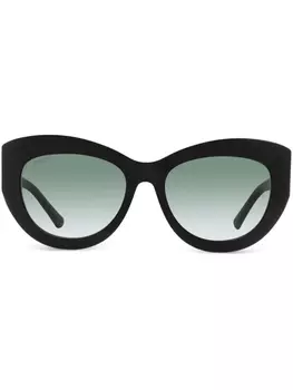 Jimmy Choo Eyewear солнцезащитные очки Xena, черный