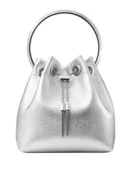 Jimmy Choo Хорошая хорошая мини-сумка, серебряный