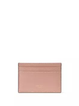 Jimmy Choo картхолдер Umika с логотипом, розовый
