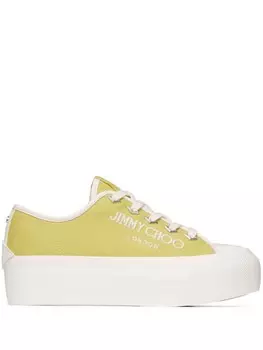 Jimmy Choo кеды Palma Maxi, желтый