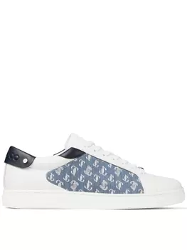 Jimmy Choo кеды Rome/M на шнуровке, белый