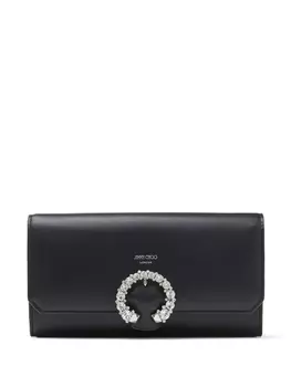 Jimmy Choo клатч с кристаллами, черный