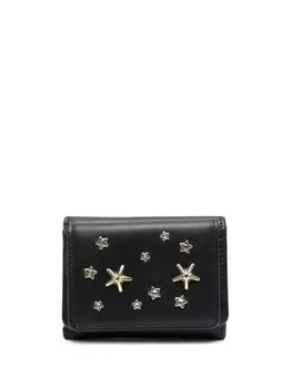 Jimmy Choo кошелек с заклепками, черный