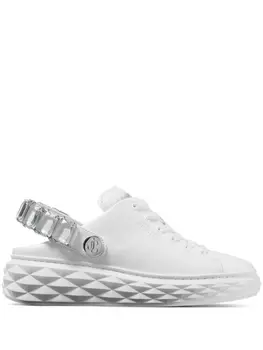 Jimmy Choo кроссовки Diamond Sling, белый