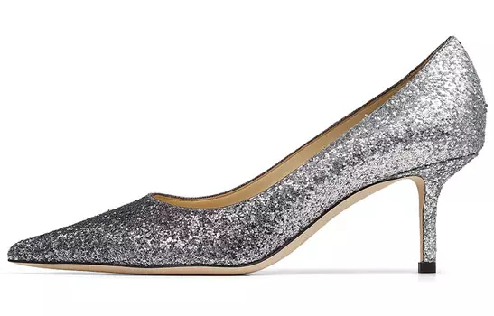 Туфли Jimmy Choo Love High Heels Women's Carbon Gray