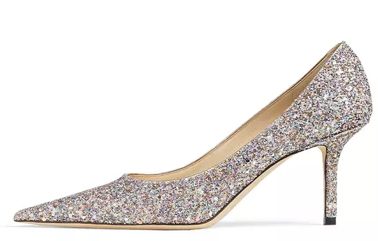 Туфли Jimmy Choo Love High Heels Women's Glitter Pink