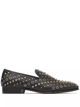 Jimmy Choo лоферы Thame с заклепками, черный