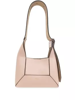 Jimmy Choo маленькая сумка Diamond Hobo, розовый