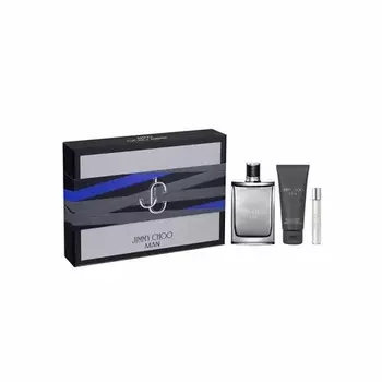 Jimmy Choo Man Eau De Toilette Spray 100ml Set 3 Pieces - Men'S Fragrance