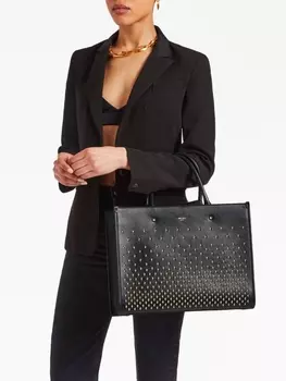 Jimmy Choo medium Avenue tote bag, черный