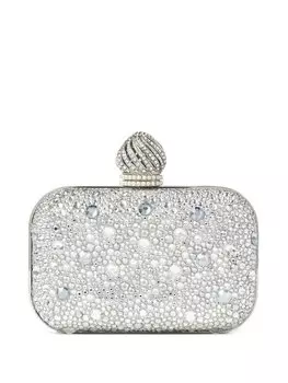 Мини-клатч Jimmy Choo Cloud, серый