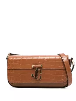 Jimmy Choo мини-сумка на плечо Avenue, коричневый