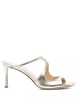 Jimmy Choo мюли Anise 75, серебряный