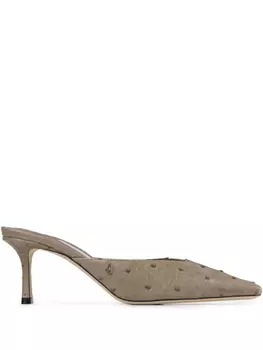 Jimmy Choo мюли Vivi 65, нейтральный