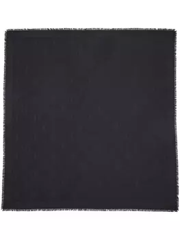 Jimmy Choo платок Emani с монограммой, черный