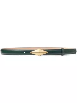 Jimmy Choo ремень Diamond, зеленый