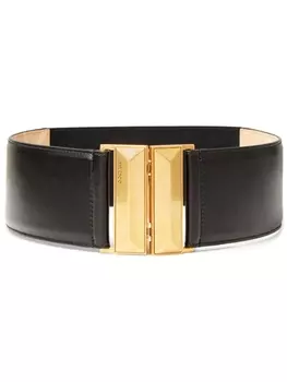 Jimmy Choo ремень с гравированным логотипом, черный