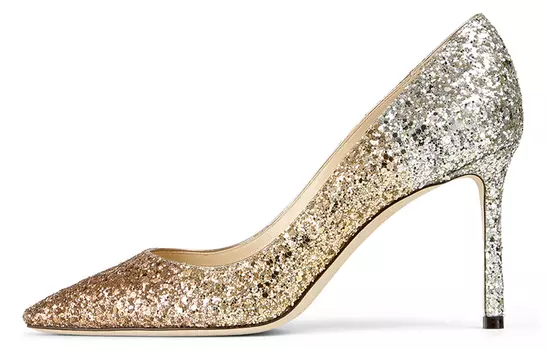 Туфли Jimmy Choo Romy High Heels Women's Metallic