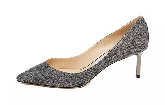 Туфли Jimmy Choo Romy High Heels Women's Silver