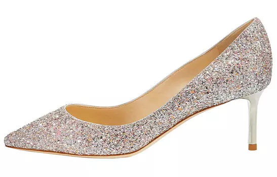 Туфли Jimmy Choo Romy High Heels Women's Purple Mixed Color