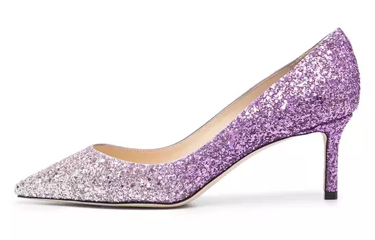 Туфли Jimmy Choo Romy High Heels Women's White Purple