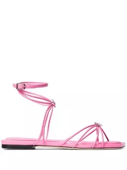 Jimmy Choo сандалии Indiya с ремешками, розовый