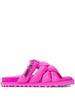 Jimmy Choo сандалии Kes на плоской подошве, розовый