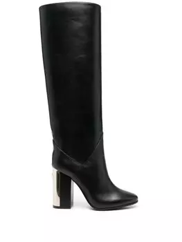 Jimmy Choo сапоги на блочном каблуке, черный