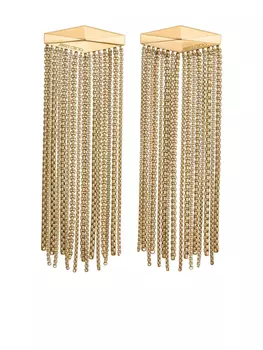 Jimmy Choo серьги Zandra, золотой