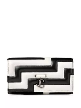 Jimmy Choo стеганый клатч Avenue, черный