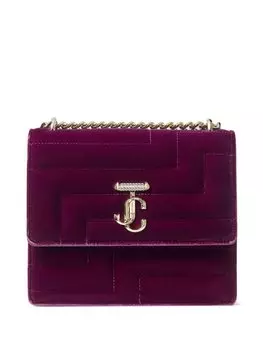 Сумка на плечо Jimmy Choo Avenue Quad, розовый