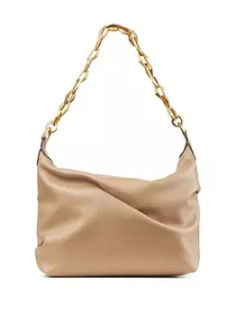 Jimmy Choo сумка на плечо Diamond Soft, нейтральный цвет