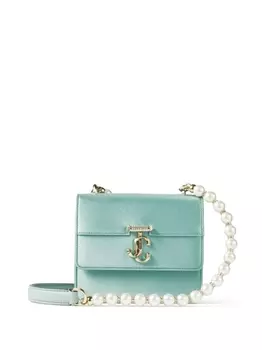Jimmy Choo сумка на плечо XS Varenne, зеленый