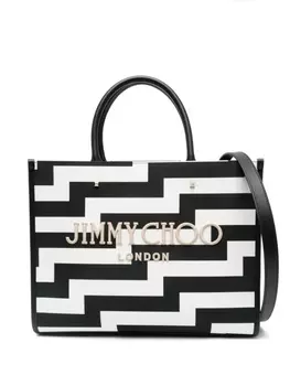 Jimmy Choo сумка-тоут Avenue среднего размера, белый