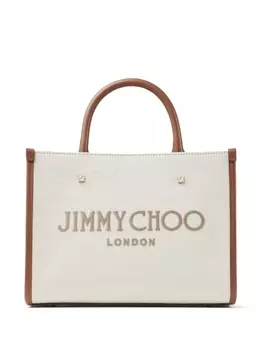 Сумка-тоут Jimmy Choo Varenne S, нейтральный цвет
